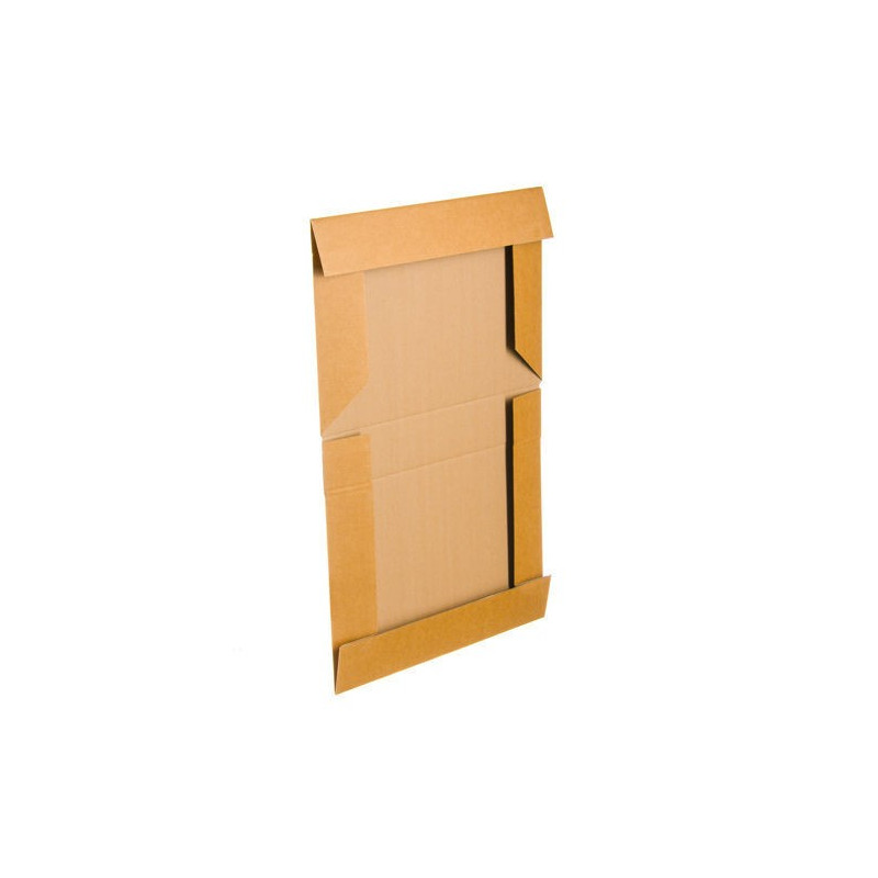 20 stk Papkasser 306x213x55 mm Brun