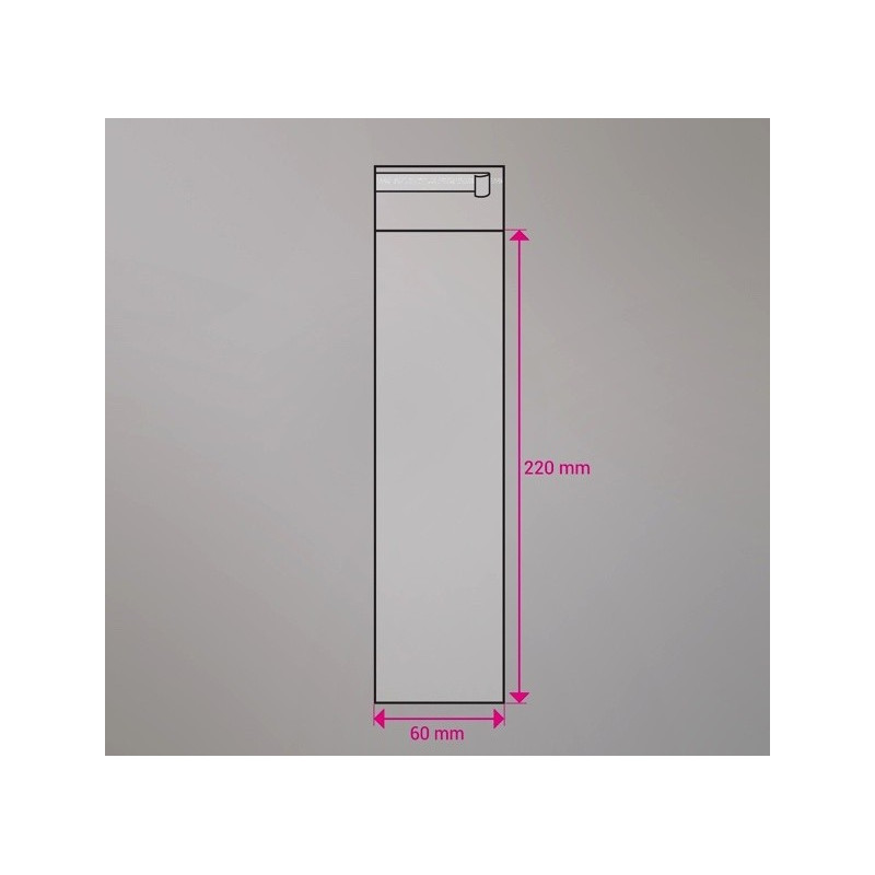 Cellofan pose 215x117 mm 100 stk Cellofan pose 215x117 mm 100 stk