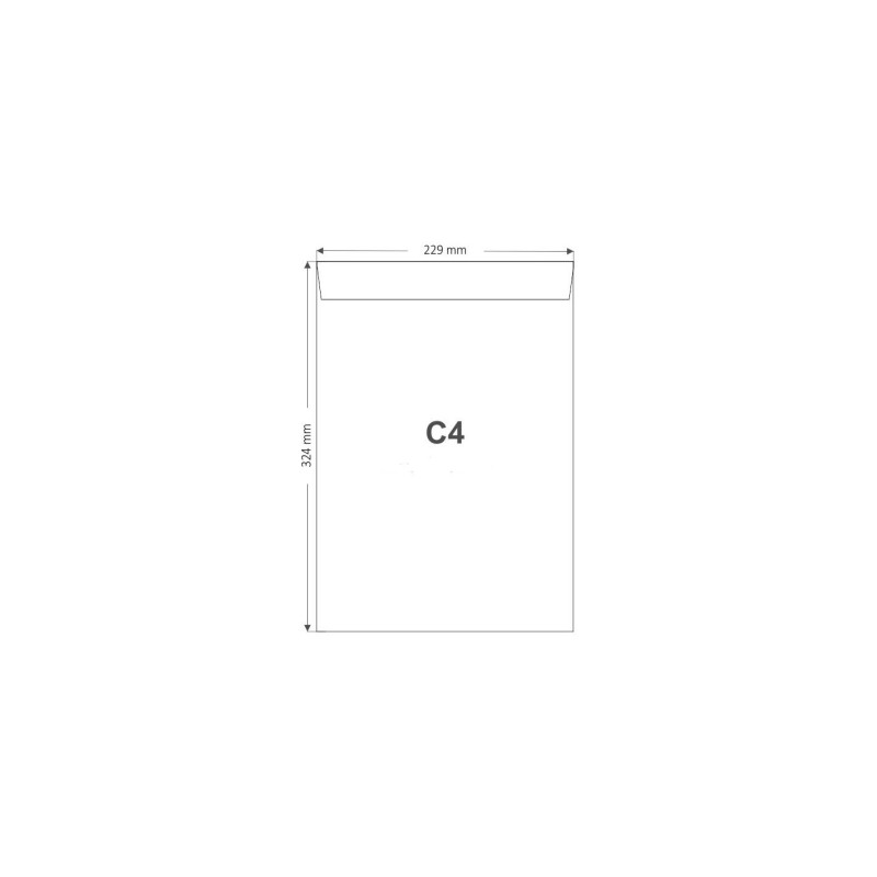 Papkonvolut 324 x 229 mm (C4) Papkonvolut 324 x 229 mm (C4)