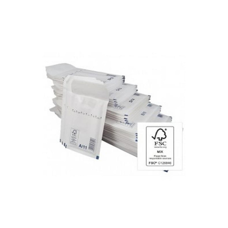 Boblekonvolut B2 115x215 mm indvendig Boblekonvolut B2 115x215 mm indvendig