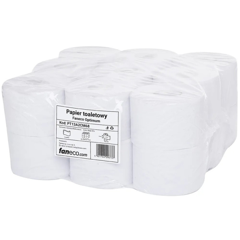 JUMBO Optimum toilet papir 12 ruller JUMBO Optimum toilet papir 12 ruller