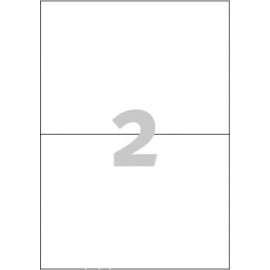 200 stk. etiketter 210 x 148,5 mm