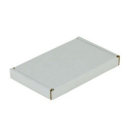 10 st. Postæsker 160x100x20 mm hvid