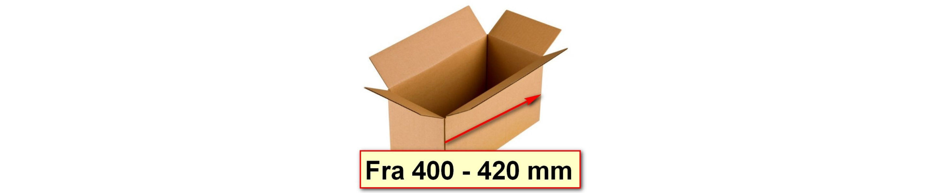 Kasser fra 400 - 420 mm